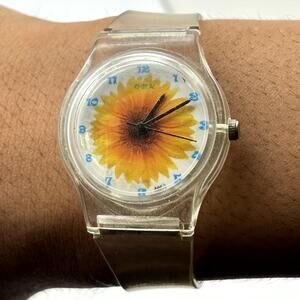 Y2K Sunflower Watch